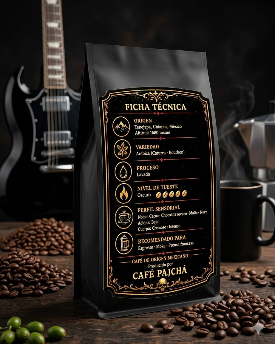 Black As Metal Coffee — 500 grms