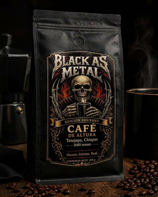 Black As Metal Coffee - Tenejapa, Chiapas