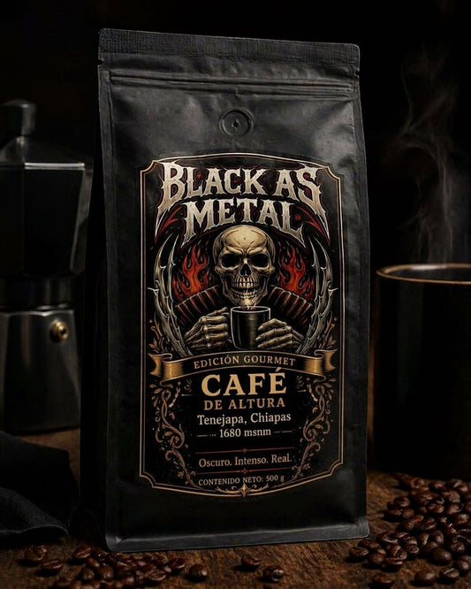 El pesado: Black as Metal Coffee de Tenejapa, Chiapas