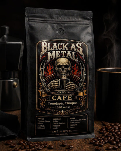 Black As Metal Coffee — 500 grms