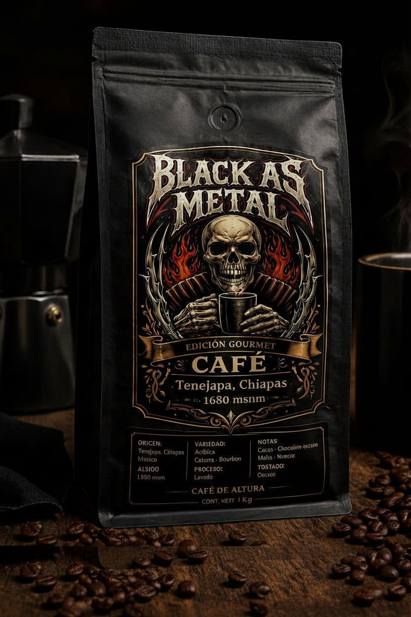 Black As Metal Coffee — 1 KG