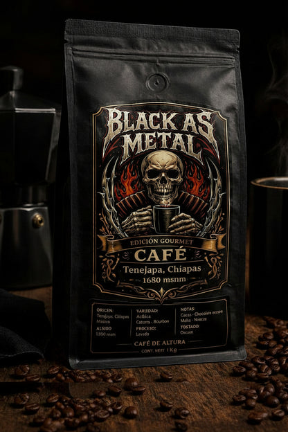 Black As Metal Coffee — 1 KG