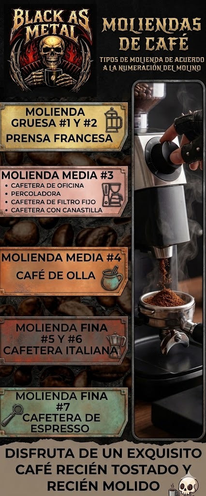 Black As Metal Coffee — 500 grms
